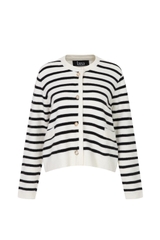 Frances Striped Cardigan