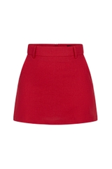 Clara Linen Mini Skirt