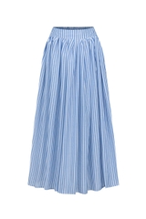 Jacquine Maxi Linen Skirt