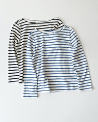Amandine Striped Long Sleeve Top
