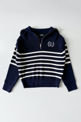 Bazzar Zip Hoodie Wool Top