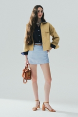 Clara Linen Mini Skirt