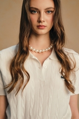 Lana Knit 24 Polo Top