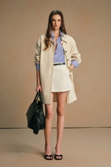Clara Linen Mini Skirt