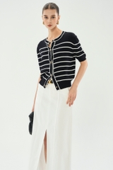 Jadémie Striped Cardigan Outer
