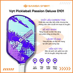 Vợt Pickleball Passion Deluxe D101