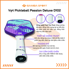 Vợt Pickleball Passion Deluxe D101