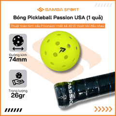 Bóng Pickleball Passion