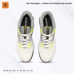 Giày Tennis - Pickleball Lotto Mirage 400 ALR BO2