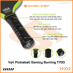 Vợt Pickleball Gamicy Burning T700