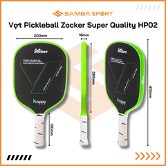 Vợt Pickleball Zocker Happy Super Quality HP02