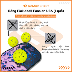 Bóng Pickleball Passion