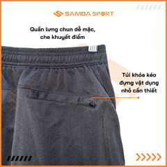 Quần short thể thao nam Samba Q021