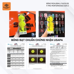 Bóng Pickleball Facolos F-Pro Performance Gen2 Xanh