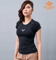 Áo nữ Pavo phối lưới AT1