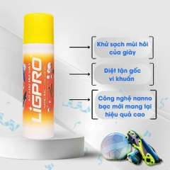 Chai xịt khử mùi giày Ligpro