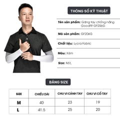 Găng tay chống nắng Goodfit GF206G