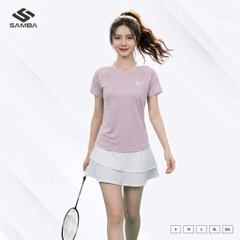 Áo thể thao nữ cổ tròn Samba Flex