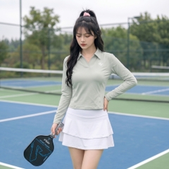 Áo polo nữ tay dài Samba Swift