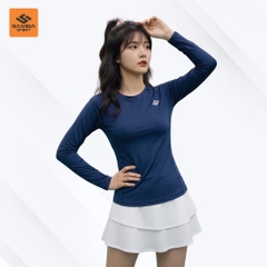 Áo thể thao nữ cổ tròn tay dài Samba Luna