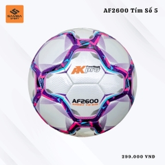 Quả bóng đá AKpro AF2600 Tím số 5