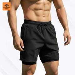 Quần Short Thể Thao Nam 2 Lớp Samba Q039