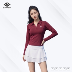 Áo polo nữ tay dài Samba Swift