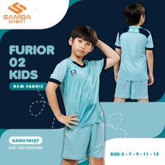 Quần áo bóng đá trẻ em Riki Furior 02