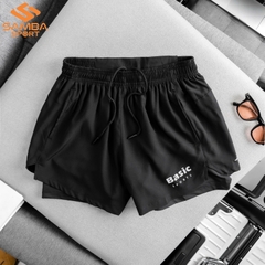 Quần đùi nam 2 lớp Vina Authentic QVN25
