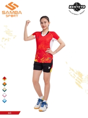 Quần áo bóng chuyền nữ Justplay Benteyo