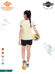 Quần áo bóng chuyền nữ Justplay Benteyo