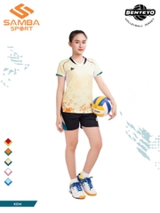 Quần áo bóng chuyền nữ Justplay Benteyo