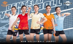 Quần áo bóng chuyền nữ Justplay Benteyo