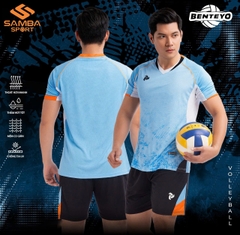 Quần áo bóng chuyền nam Justplay Benteyo
