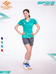 Quần áo bóng chuyền nữ Justplay Spike