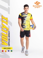 Quần áo bóng chuyền nam Justplay Volly 2