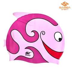 Nón bơi Whale trẻ em hình cá hồng