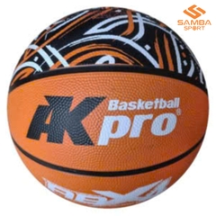 Quả bóng rổ AKpro ABX4 cao su cam số 6