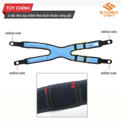 Đai gối kép 4 chiều Goodfit GF521K