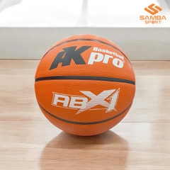 Quả bóng rổ AKPRO cao su cam số 6