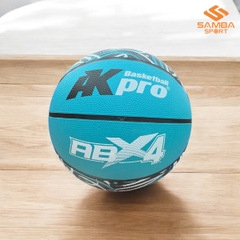 Quả bóng rổ AKpro ABX4 cao su xanh số 5