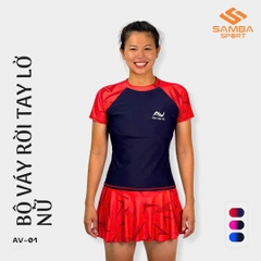 Bộ váy bơi Ánh Viên tay ngắn AV01