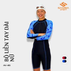 Bộ đồ bơi liền thân Ánh Viên tay dài AV03