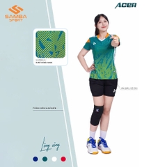 Quần áo bóng chuyền nữ Justplay ACER