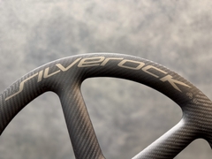 Vành xe đạp Silverock 20'(451) SR-WD5-01D, 5 đao, thắng đĩa Centerlock, hub 4 chó XDR, QR 100/135, chất liệu Carbon