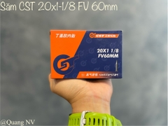 Săm (ruột) xe đạp CST 20(451)x1-1/8 FV 60mm