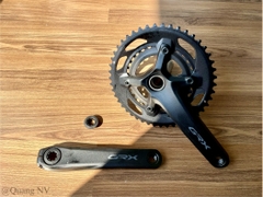Bộ đùi đĩa/ giò đĩa xe đạp Shimano GRX RX600 46/30T
