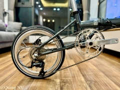 Xe đạp gấp Fnhon Zephyr 16' phanh đĩa màu Grey
