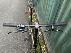 Xe đạp gấp ráp theo yêu cầu Fnhon Gust 16' phanh đĩa màu Titanium