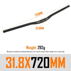 Tay lái/ ghi đông cong xe đạp các loại UNO RB-12L